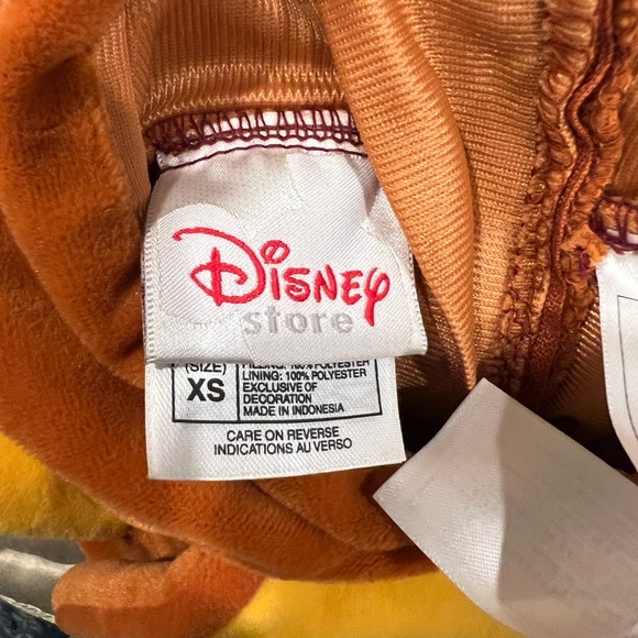 HTF Disney Store Cogsworth Plush Costume Beauty & The Beast Child Size clock - Picture 8 of 8